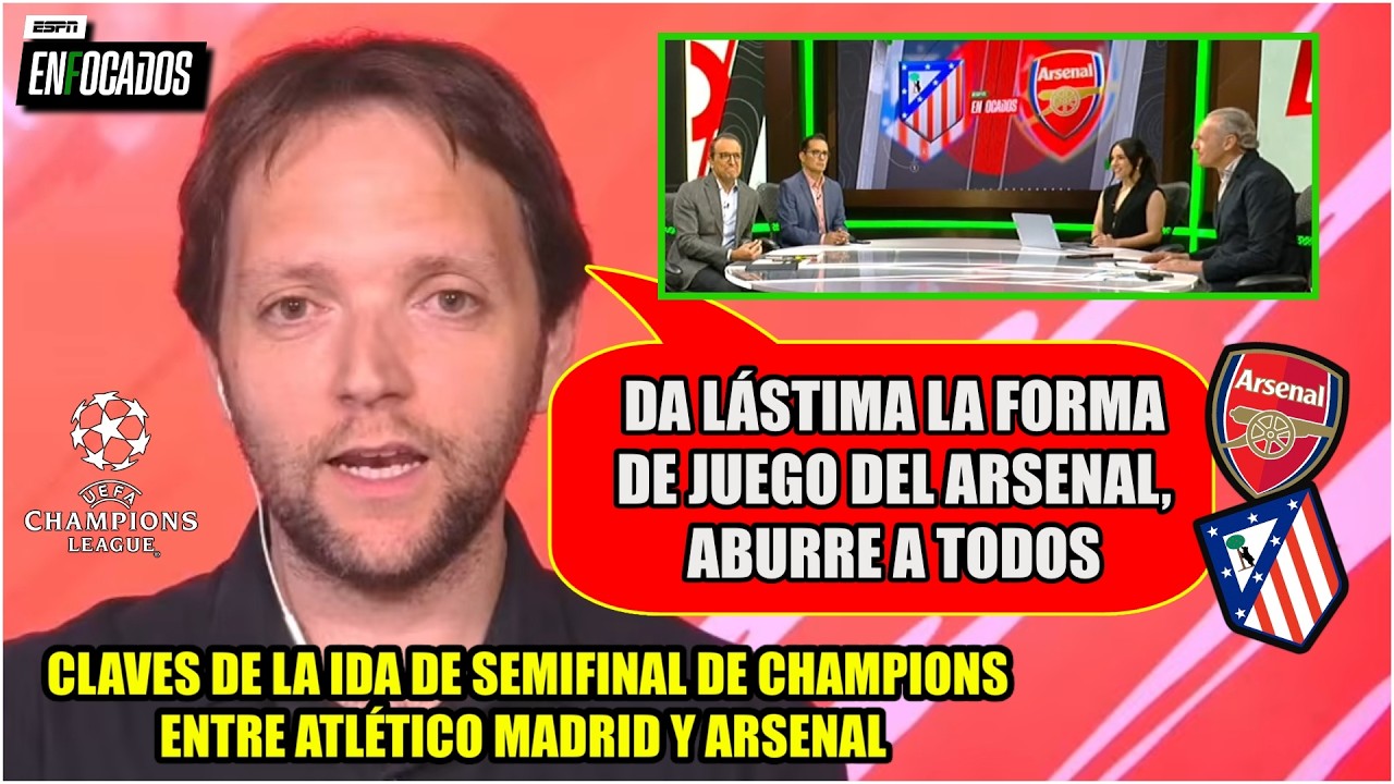¡SERIE ABIERTA! ATLÉTICO MADRID dio todo y ARSENAL sin inspiración. Aburre a todos, Fáez | Enfocados