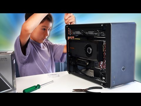 My Son Built his First Minecraft iTX GAMING PC for UNDER $850!