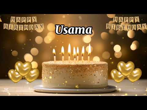 (Usama) happy birthday to you🥳#happybirthdaytoyou #birthdaycelebrations#birthdaycake#birthdaymusic