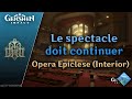 Le spectacle doit continuer — Opera Epiclese (Interior) | Genshin Impact OST: Fountain of Belleau