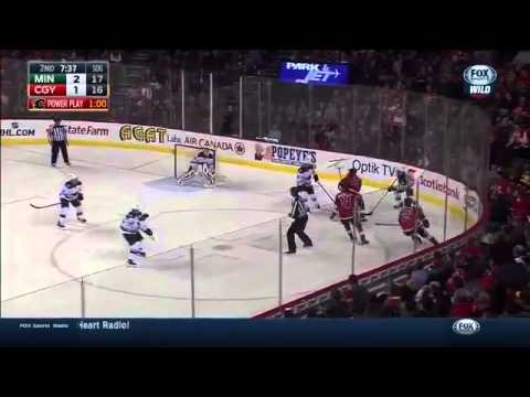 Minnesota Wild Vs Calgary Flames. February 18th 2015. (HD)
