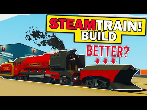 Brand New Plough Car! - Steam Loco Build - Stormworks - Part 18