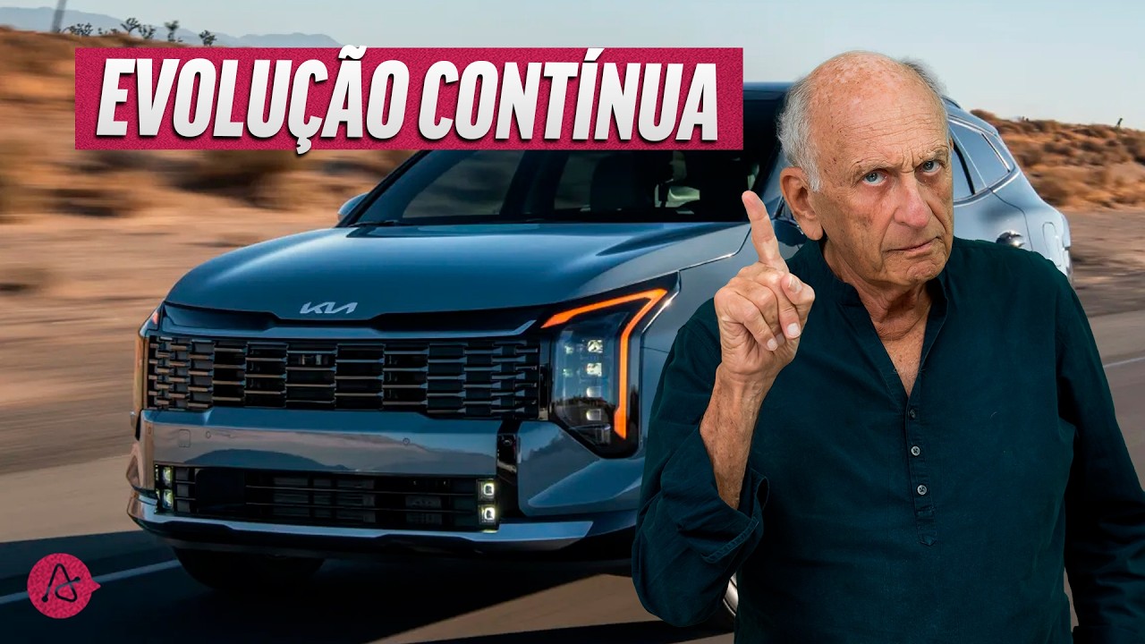 KIA SPORTAGE 2026 NÃO PARA DE EVOLUIR, MAS NÃO ABRE MÃO DE SUA ESSÊNCIA