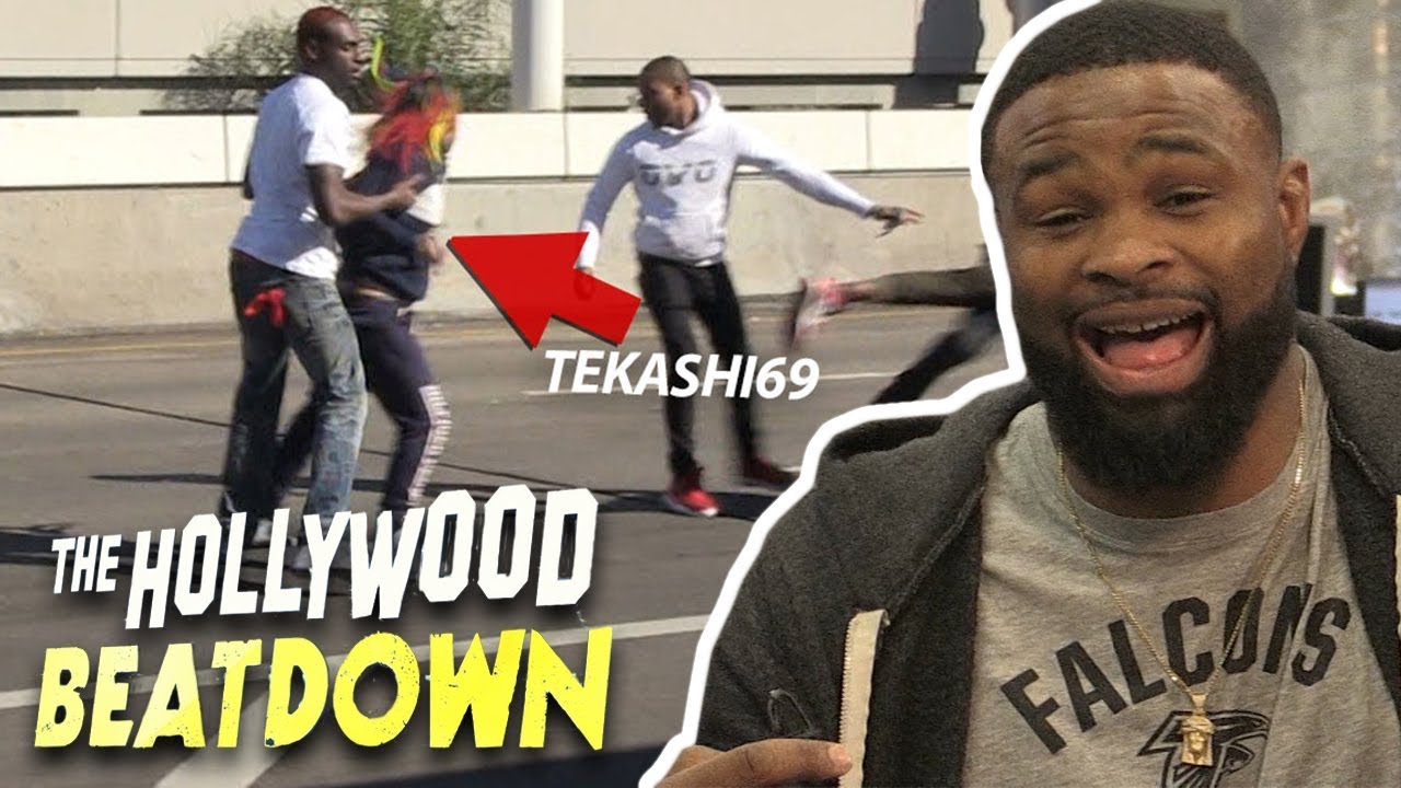 Tyron Woodley Breaks Down Tekashi69 LAX Brawl | The Hollywood Beatdown