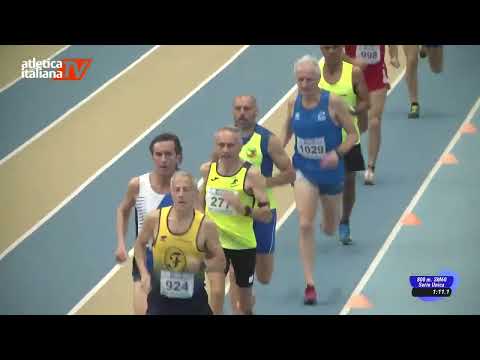 800 sm60 Campionati Italiani Master indoor 2023 Ancona