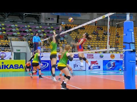Maika Ortiz announces her presence with authority! | 6th Asian Women’s Volleyball Cup 2018