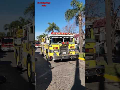 #Caravana de #BomberosVoluntarios de #Campana - #Bomberos #Fire #FireDepartment #Brandweer