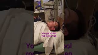 “Show Me Your Tits” High In Hospital
