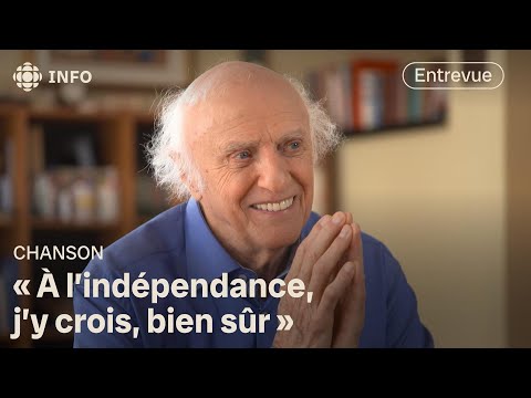 Gilles Vigneault sings his poetry in a new album at 97 years old