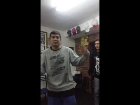 Diego Ledesma & Leito de la calle freestyle en el #BARBERSHOP