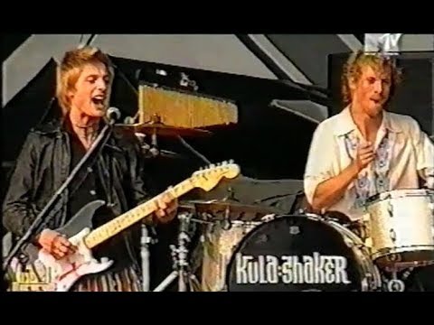 Kula Shaker - Nürburg 17.05.1997 "Rock Am Ring" (TV) Live & Interview