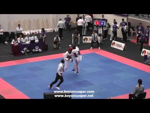 78kg Quarterfinal Denys VORONOVSKYY (UKR) vs (SVK) ANGYAL Adrian