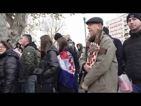 Mimohod Kolona sjećanja ulicama grada Vukovara povodom Dana sjećanja na Domovinski rat