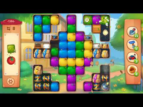 Farmscapes Level 1386 - NO BOOSTERS 🌻🚜🐔 | SKILLGAMING ✔️