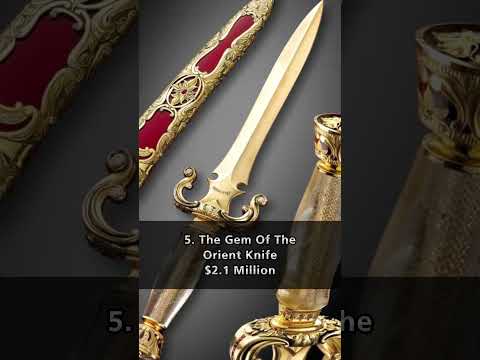 Top 5 Most Expensive Swords in the World: The Ultimate Collector’s Items #shorts #sword #swords