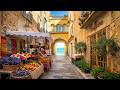 From Provencal Market to Sea | Riviera Walk 4K60