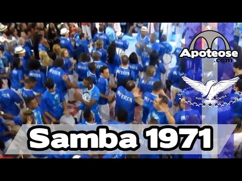 Portela 1971 - Bateria - Apresentação no Salgueiro