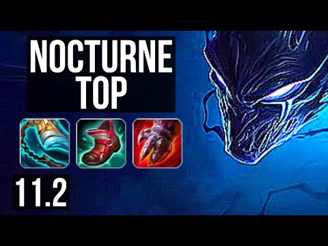 NOCTURNE vs CAMILLE (TOP) | Rank 2 Nocturne, 6 solo kills, 14/5/11 | TR Grandmaster | v11.2