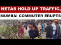 Mumbai Traffic Chaos Woman Confronts BJP Rally Protesters In Worli Video Goes Viral