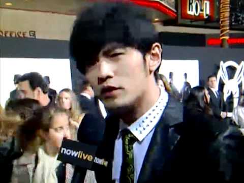 周杰倫在 NowLive 上接受採訪（《青蜂俠》電影首映式） (Jay Interview on NowLive (Green Hornet Movie Premiere))