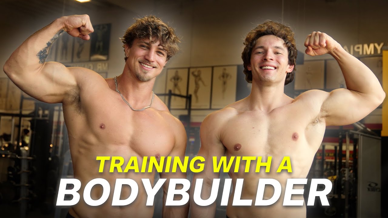 POV: Training with a Bodybuilder