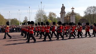 Changing The Guard At Buckingham Palace