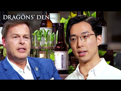 £45k for 10%: Will the Dragons Toast to This Non-Alcoholic Beer? | Dragons' Den