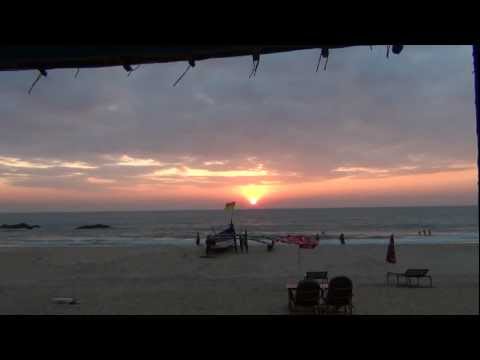 Sun down @ BEachend on Patnem Beach