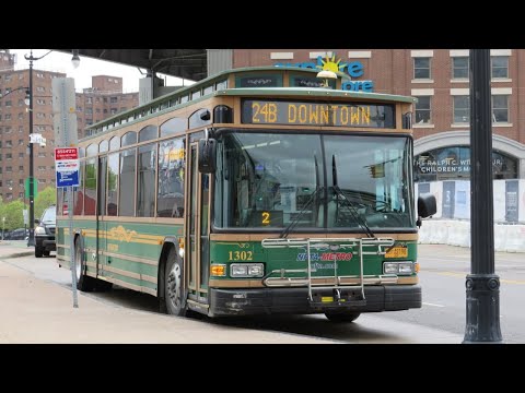 NFTA Metro Deadhead to Thruway Mall Bus 1302 - 2013 Gillig Trolley