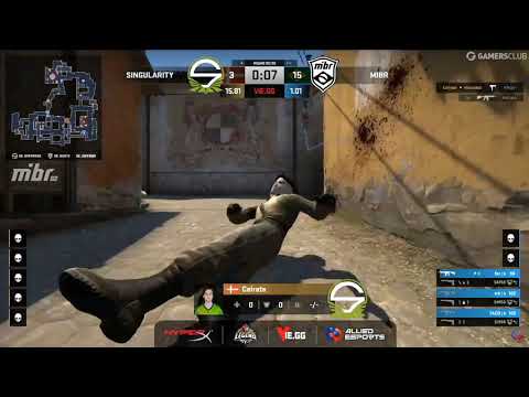 MIBR DA ESPANCO NA Singularity E VENCE 16x3 - MIBR vs Singularity