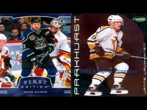 February 27, 2002 Los Angeles Kings @ Pittsburgh Penguins Full Game