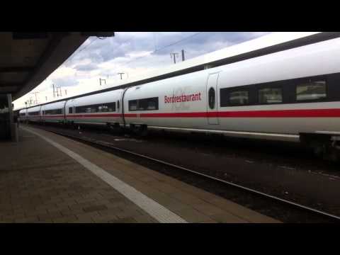 ICE-T Ausfahrt in Nürnberg