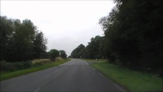 preview picture of video 'Driving On The D787 From Moustéru To The Railway Crossing Near Pont Melvez, Brittany'