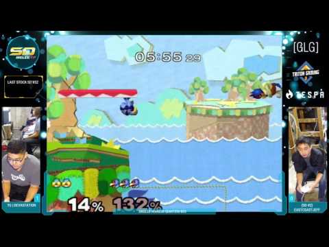 LSSD #52 - Singles WQF: TG | Devastation vs EastCoastJeff - SSBM