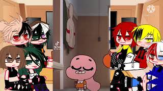 bnha react to amazing world of gumball part 2finale