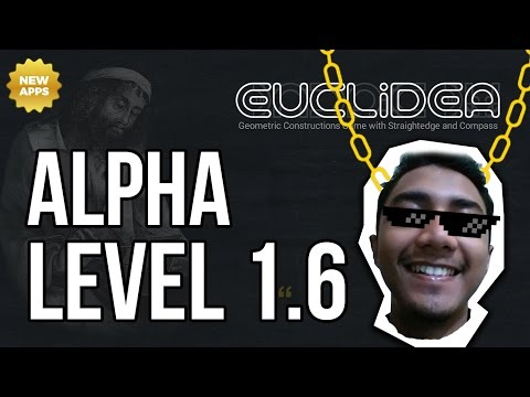 Euclidea Walkthrough - Alpha Level 1.6 - Circle Center