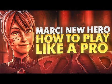 How to play New OP Hero Marci like a PRO - best build on Marci