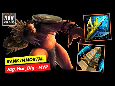 HoN Gauntlet STAFF OF THE MASTER with BARRIER IDOL - MVP