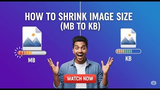 How To Compress Image Size From MB To KB on Laptop (2025)