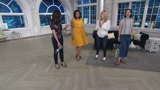 Clarks Patent T-Strap Sandals - Sonar Aster on QVC