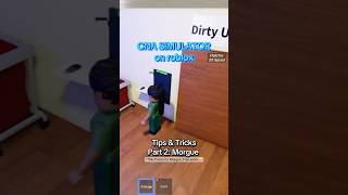 CNA Simulator Tips 🏥 How to enter morgue 🪦 #roblox #robloxviral #cnasimulator #gaming