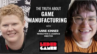 Game Manufacturing Q&A with Anne Kinner of Leder Games