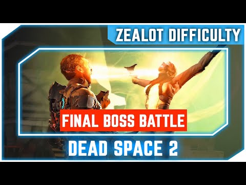 Dead Space 2 - Final Boss Fight - Zealot Difficulty - No Commentary Walkthrough [1080p]