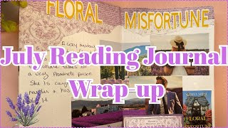 READING JOURNAL WRAP - UP FOR JULY + WHAT I READ LAST WEEK