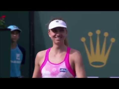 BNP Paribas Open Match Highlights: Keys vs. Barthel