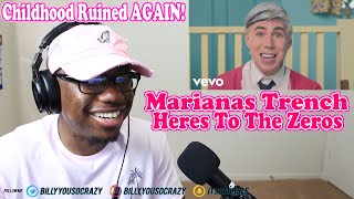 Marianas Trench - Here&#39;s to the Zeros REACTION! SINGLE HANDLY RUINED MY CHILDHOOD LMAO