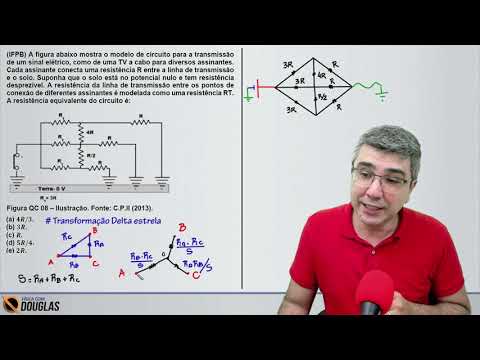 CIRCUTOS ELÉTRICOS: QUESTÃO 08 DO MÓDULO 19  - PROFESSOR DO IFCE: RUMO À APROVAÇÃO