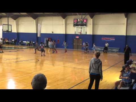 Maddie 7th grade class 2020 Royals dribble drive #23