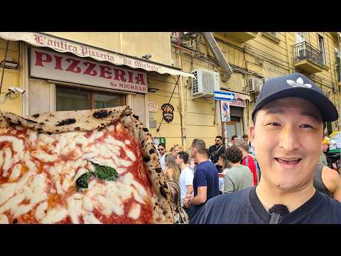 Is Italy's Most FAMOUS Pizza Worth the Hype? Trying Da Michele in Naples!