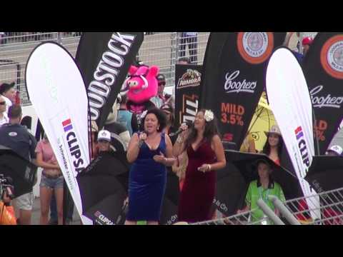 Australian National Anthem - "Advance Australia Fair", sung by Vika & Linda Bull